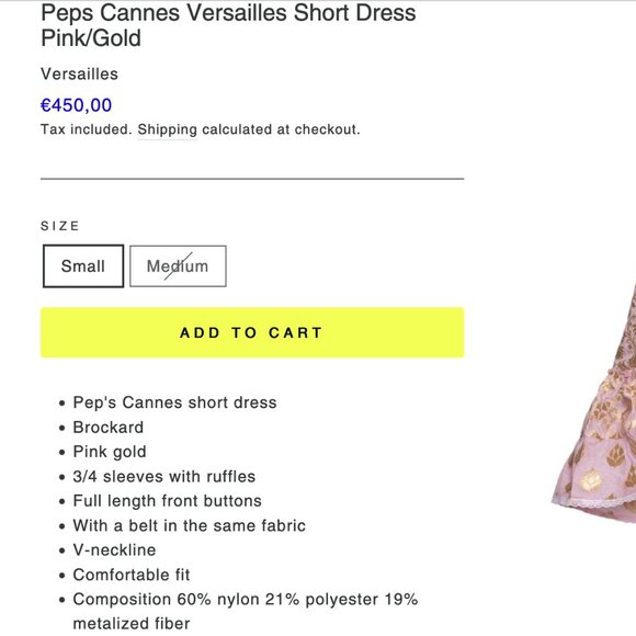 Pep's Cannes Versailles Mini Dress Jacquard Blue Teal Gold Belt Pleated Ruffled - Picture 4 of 16